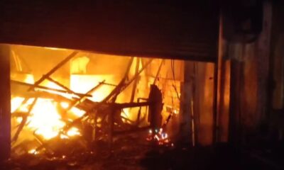 Kebakaran 10 Kios di Cilendek Barat Diduga Akibat Kebocoran Gas