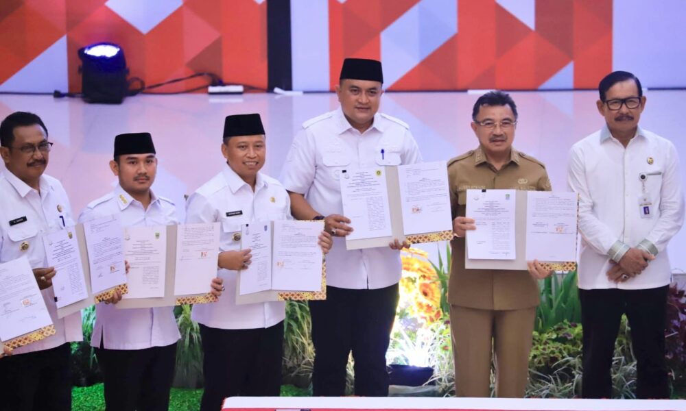 Bupati Bogor Teken Kerja Sama Penerapan Pidana Kerja Sosial di Jawa Barat