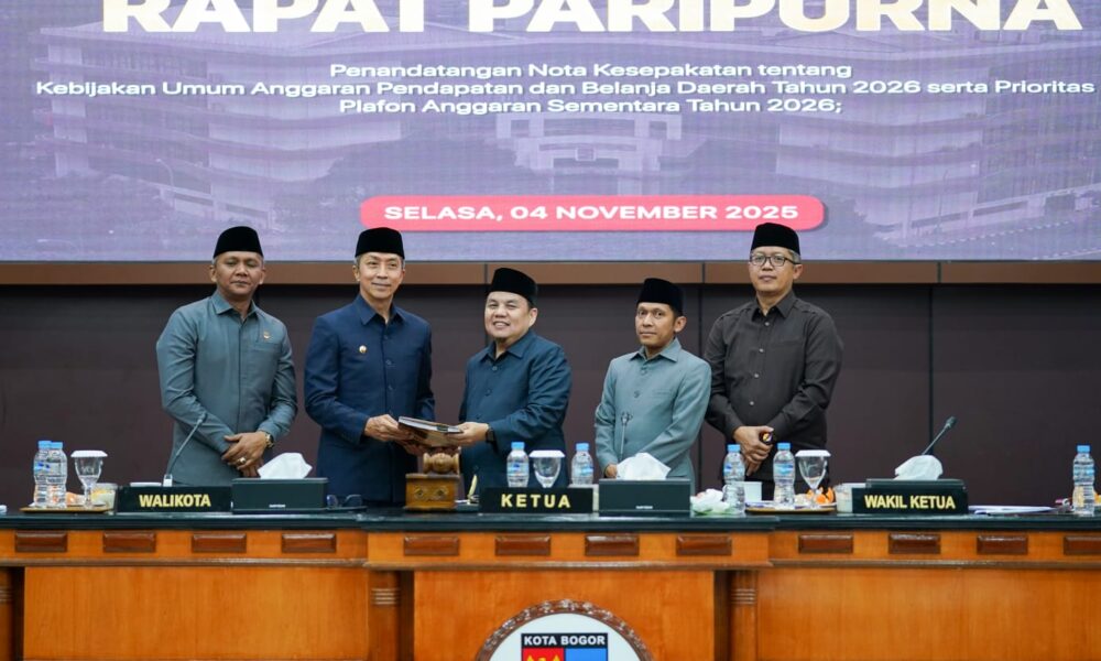 DPRD Kota Bogor Tekankan KUA-PPAS 2026 Menyeimbangkan Prioritas-Efisiensi Anggaran