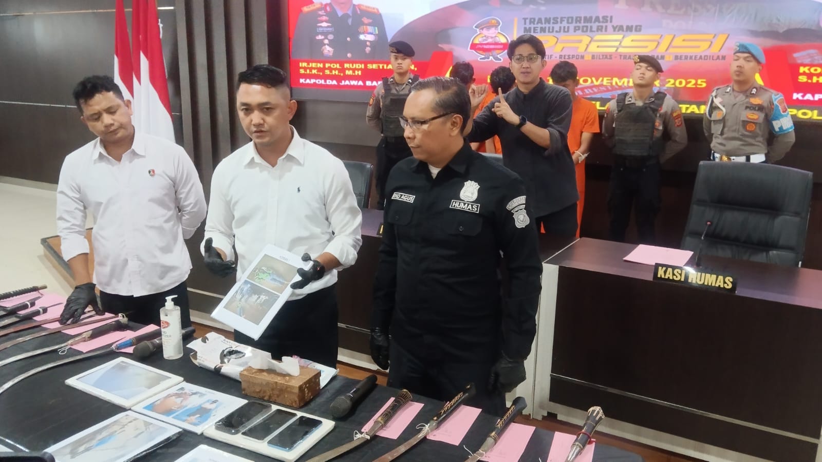 Pelaku Tawuran Duel di Tanah Sareal Diamankan Polisi
