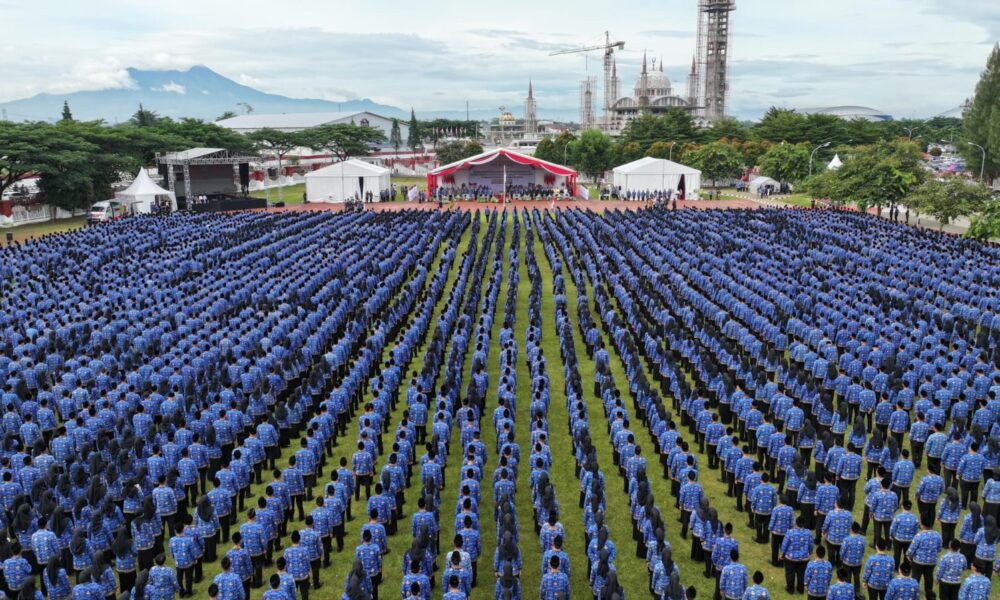 Bupati Rudy Susmanto Lantik 9.687 PPPK Paruh Waktu, Terbesar se-Indonesia