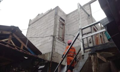 8 Atap Rumah di Bogor Utara Porak-poranda Diterjang Angin Kencang