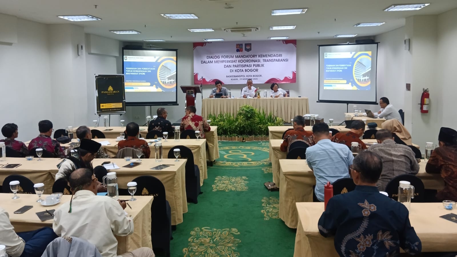 Pemkot Bogor Perkuat Sinergi Antar Lembaga Lewat Pembinaan Forum Bakesbangpol