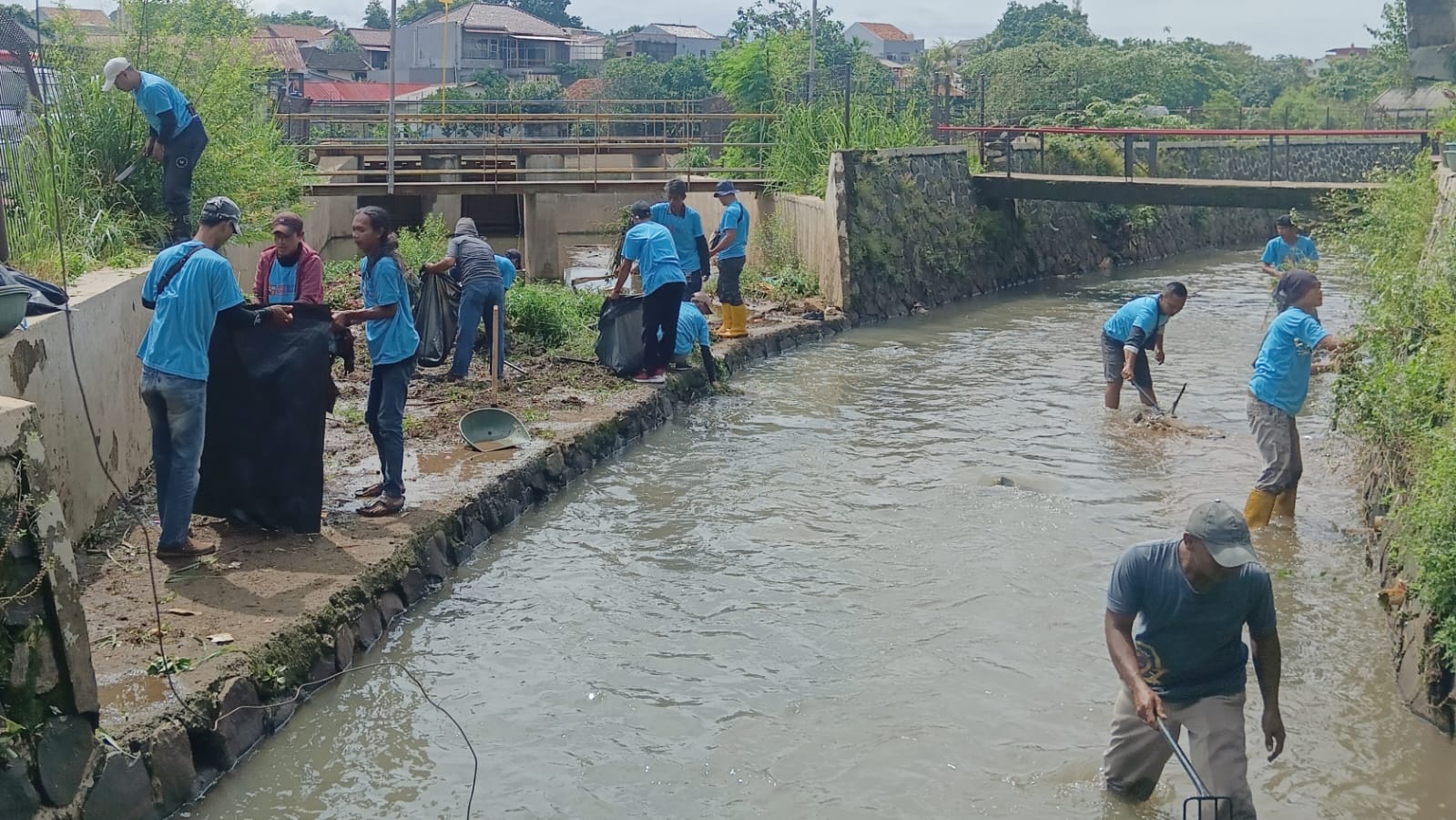 Padat Karya di Kota Bogor Sasar Lokasi Terdampak Bencana
