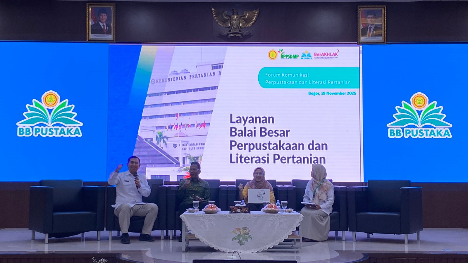 BB Pustaka jadi Pusat Pengetahuan Pertanian Modern