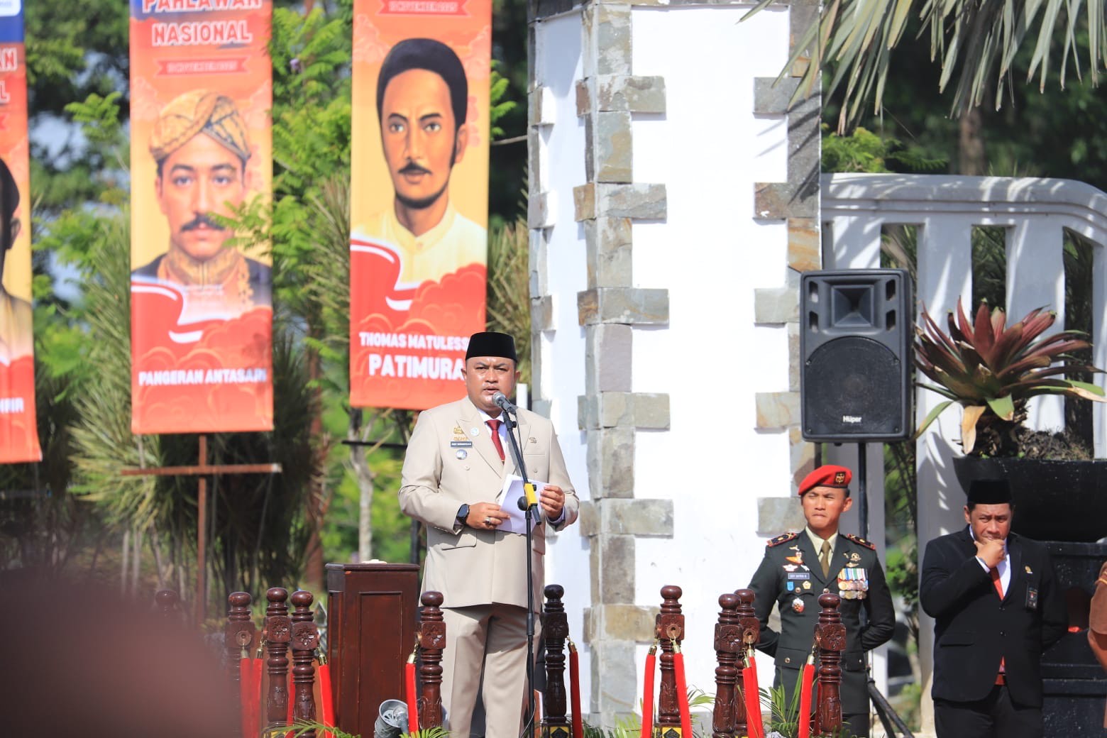 Bupati Rudy Susmanto Ajak Masyarakat Teladani Semangat Juang Pahlawan