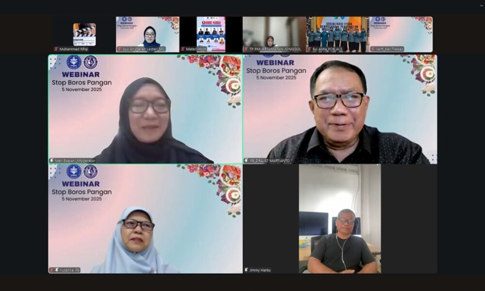 Agrianita IPB University Ajak Ibu-Ibu Stop Boros Pangan