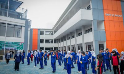 SDN Cimahpar 3 dan SMPN 23 Kota Bogor Satu Atap Dioperasikan