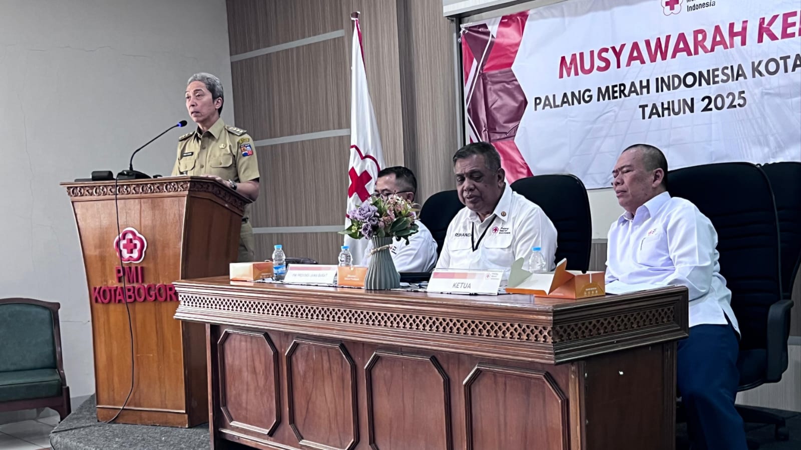 Gelar Mukerkot 2025, PMI Kota Bogor Dorong Peningkatan Kapasitas Pelayanan