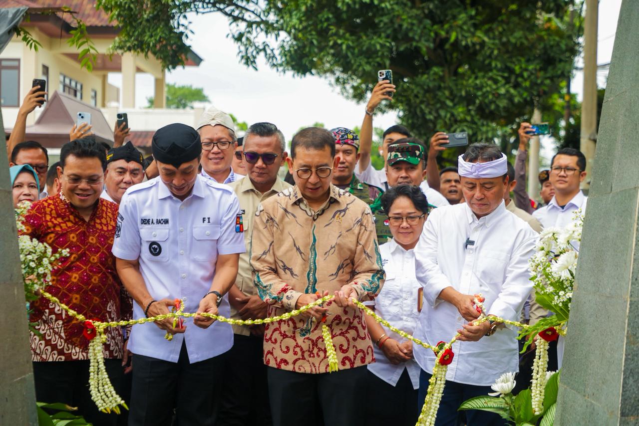 Cungkup Prasasti Batutulis Kini Terintegrasi dengan Bumi Ageng
