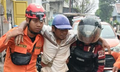 Pekerja Bangunan di Tanah Sareal Tersengat Listrik, BPBD Evakuasi