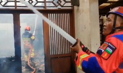 Rumah Warga di Kebon Pedes Kota Bogor Ludes Terbakar