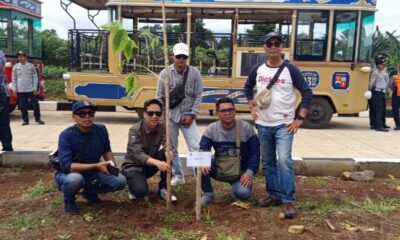 PWI Kota Bogor Ikut Hijaukan Kota Hujan