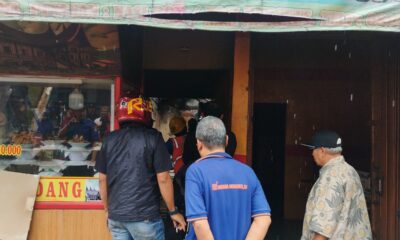 Tabung Gas Bocor, Rumah Makan Padang di Ranggamekar Terbakar