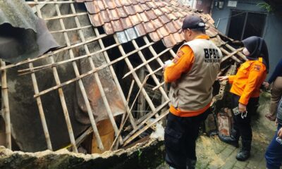 Rumah Warga di Tegalgundil Rusak Akibat Atap dan Tembok Ambruk