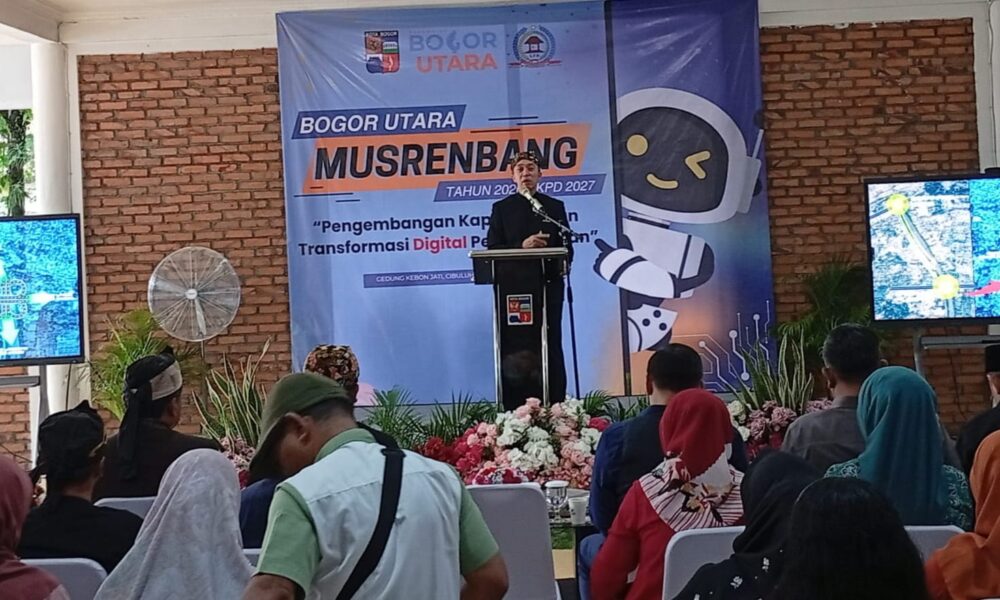 Musrenbang Bogor Utara Usulkan 228 Kegiatan, Didominasi Bidang Fisik