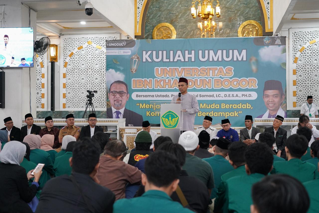Kuliah Umum UIKA, Ketua DPRD Kota Bogor Tekankan Akhlak dan Peran Mahasiswa
