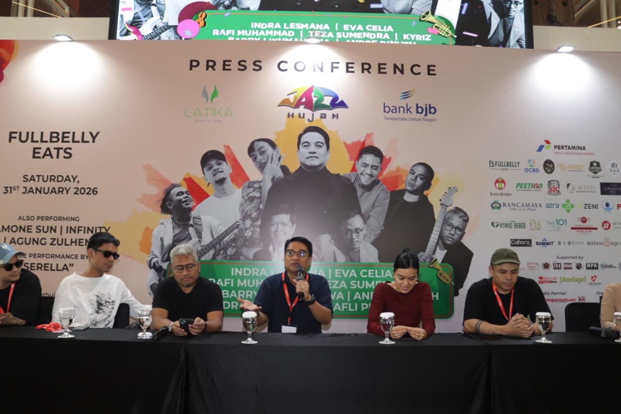 Sederet Musisi Jazz Nasional Manggung di Jazz Hujan Kota Bogor