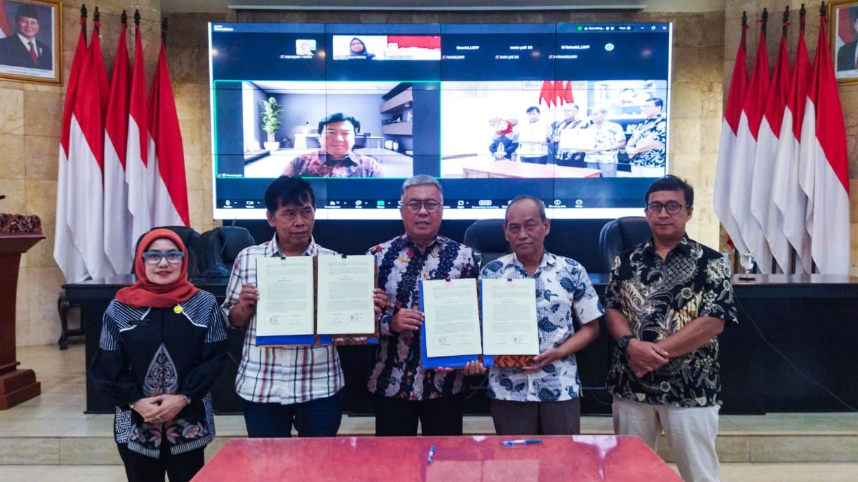 Pemkot Bogor Teken Kontrak Payung Konsolidasi Pengadaan ATK