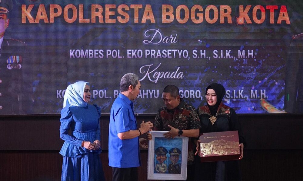 Kapolresta Bogor Kota Berganti, Wali Kota Bogor Titip Ini