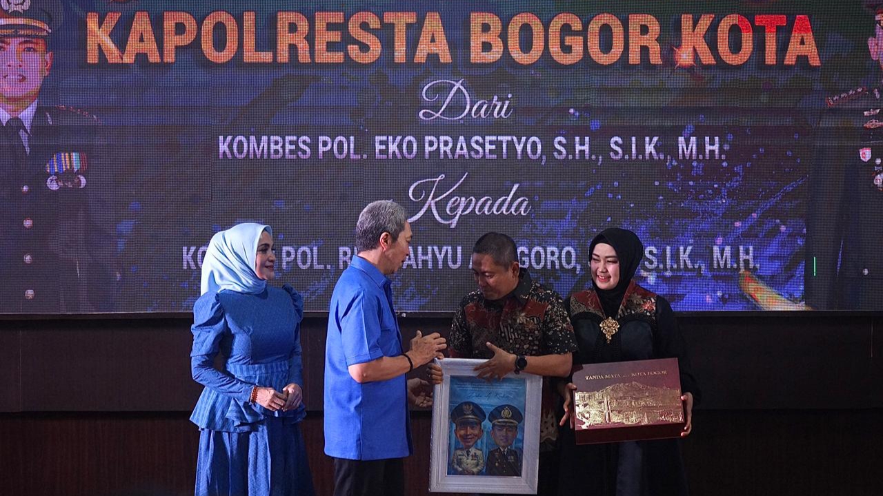 Kapolresta Bogor Kota Berganti, Wali Kota Bogor Titip Ini