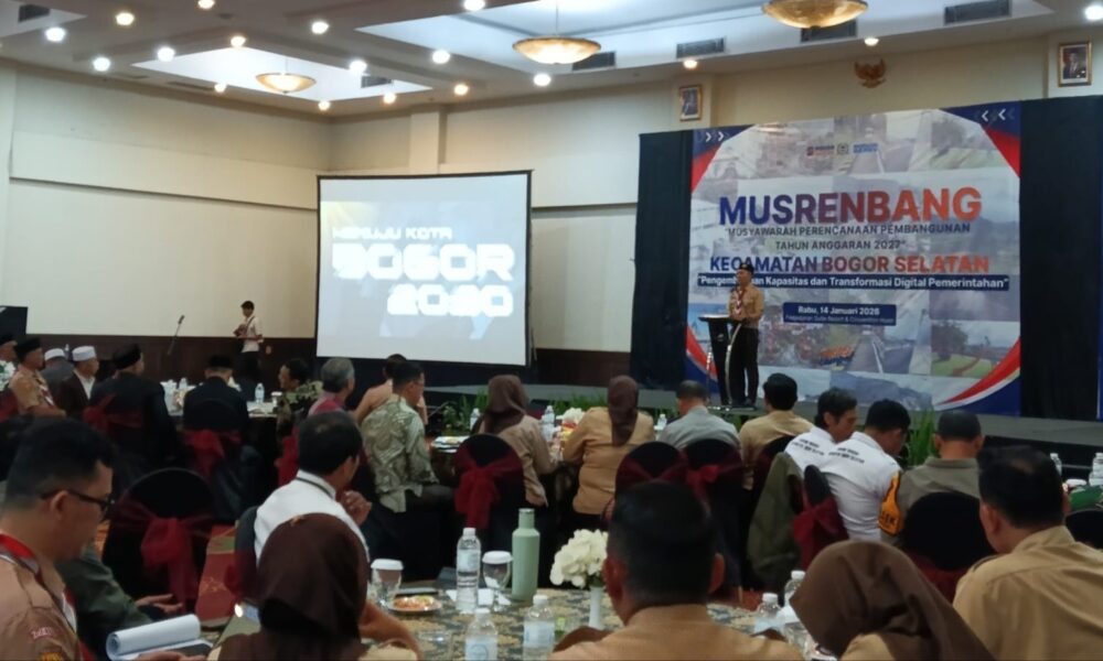 Infrastruktur dan Pendidikan jadi Fokus Pembangunan di Bogor Selatan