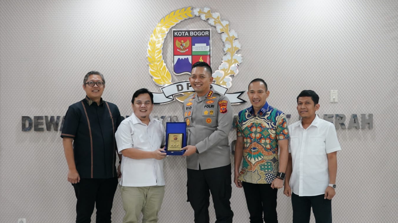 Kunjungan Kapolresta ke DPRD Kota Bogor, Perkuat Sinergi Jaga Kamtibmas