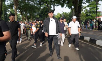 Langkah Pagi Bupati Rudy di CFD Tegar Beriman Perdana 2026