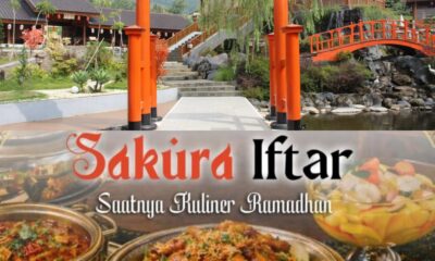 Sakura Iftar, Berbuka Puasa Nuansa Jepang di Aki no Koen Bogor