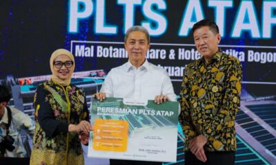 PLTS Atap Pertama dan Terbesar di Bogor Raya Beroperasi