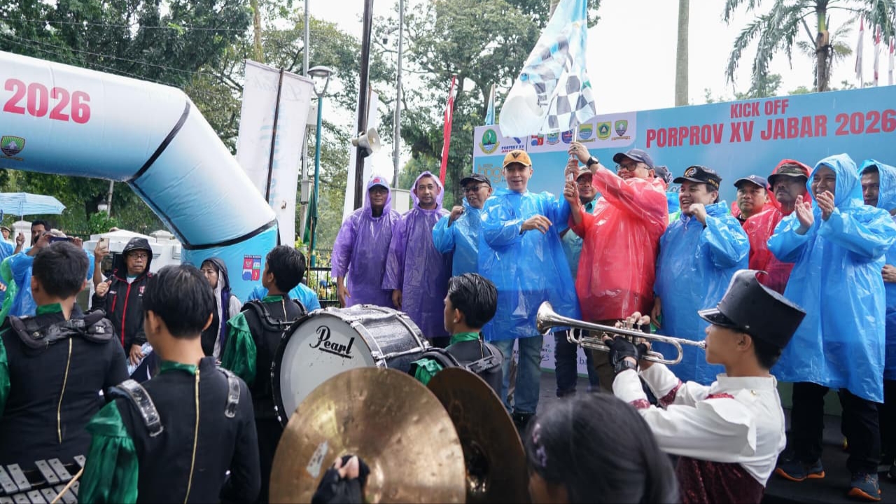 Pesan Ketua DPRD di Kick Off Porprov Jabar 2026 dan Funday