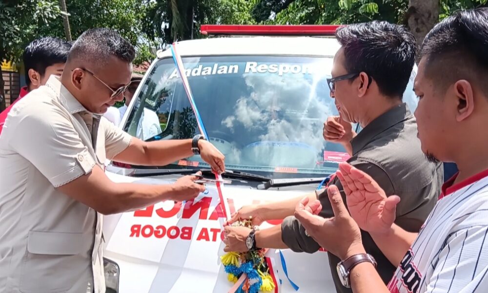 Mobil Ambulans Andalan PWI Kota Bogor Resmi Mengaspal