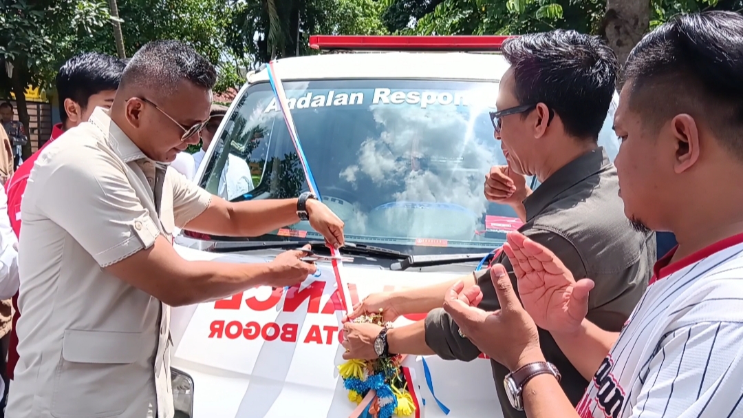 Mobil Ambulans Andalan PWI Kota Bogor Resmi Mengaspal