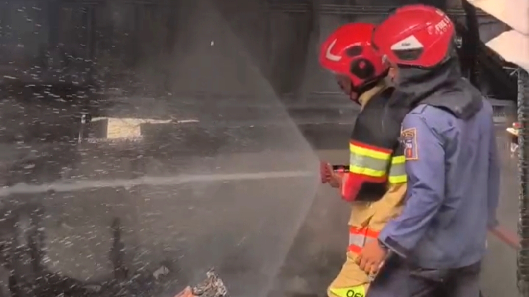 Kafe di Tanah Sareal Bogor Terbakar, Sempat 2 Kali Ledakan