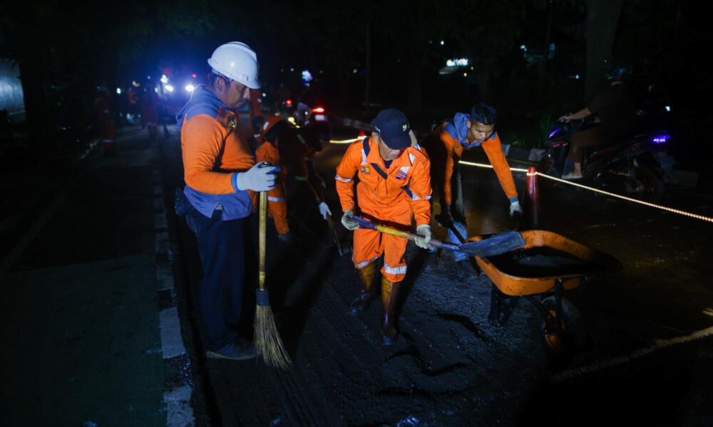 Pemkot Bogor Turun Tangan Perbaiki Jalan Nasional