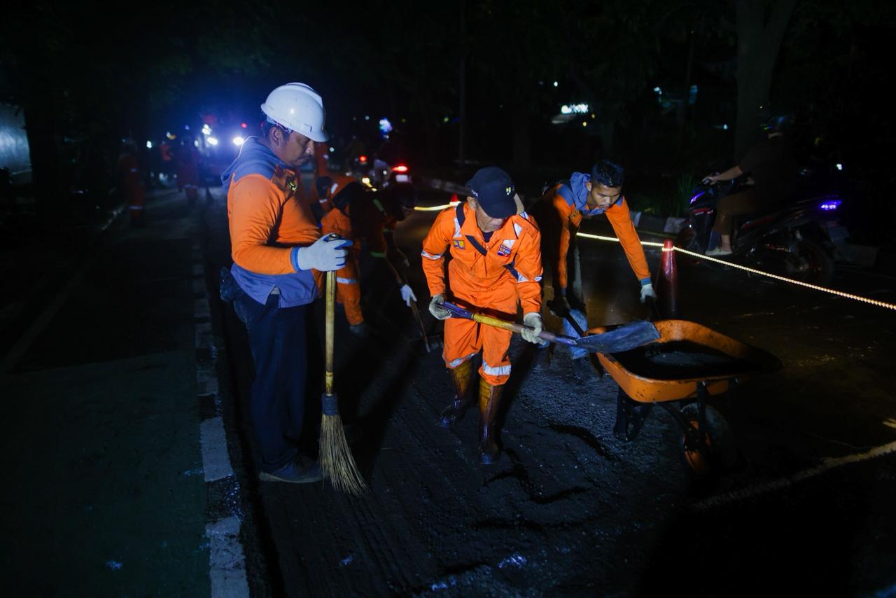 Pemkot Bogor Turun Tangan Perbaiki Jalan Nasional
