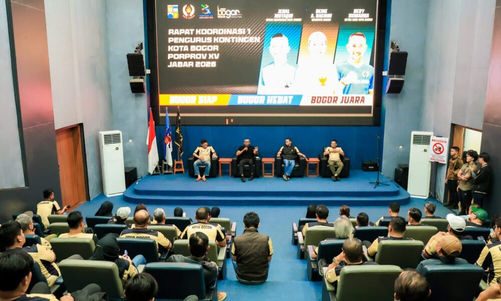 750 Atlet Kota Bogor Siap Bertanding di Porprov: Targetkan 100 Medali Emas 