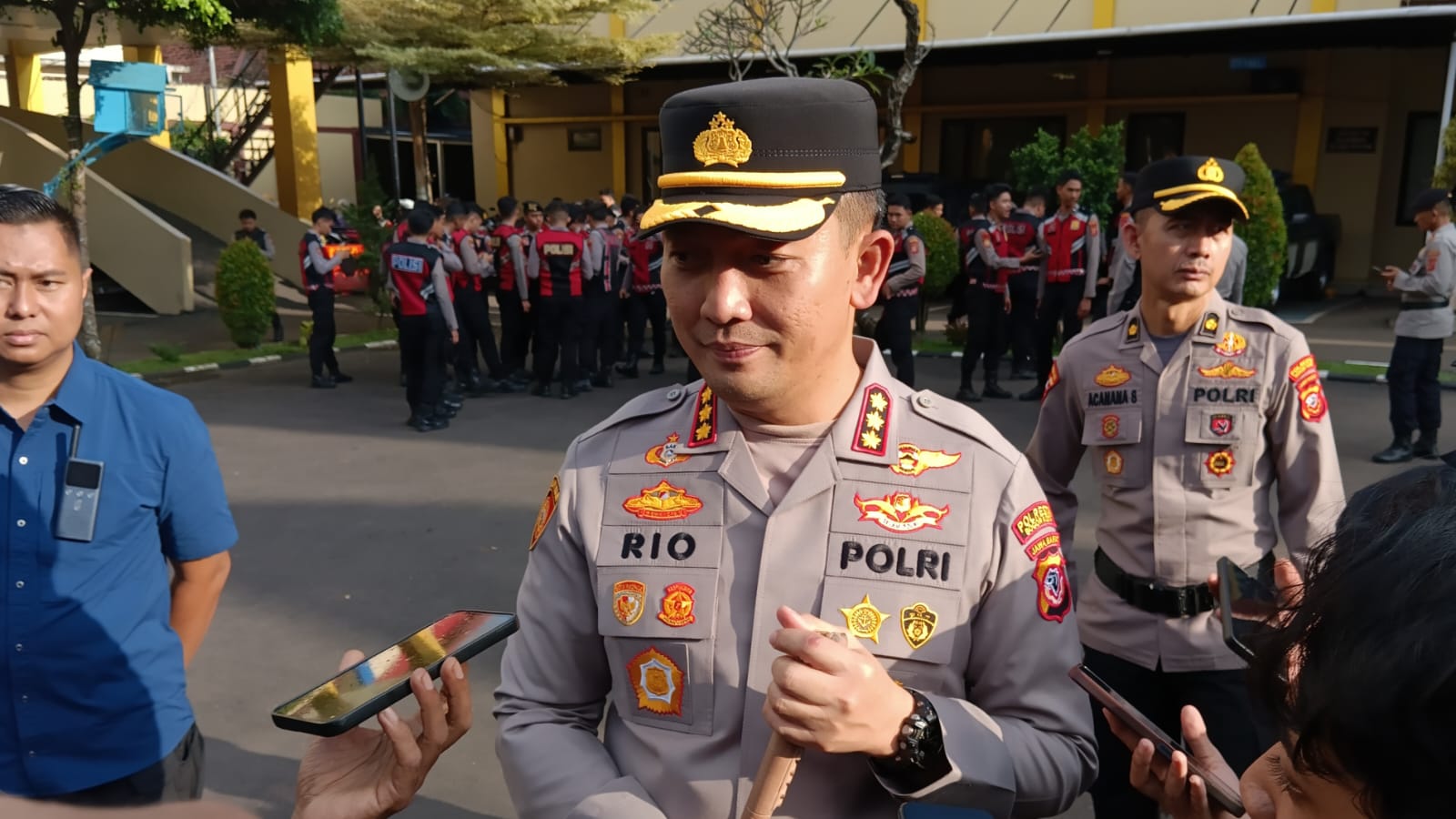 Polresta Bogor Kota Gelar Balap Lari Malam di Alun-Alun, Warga Diajak Ikut