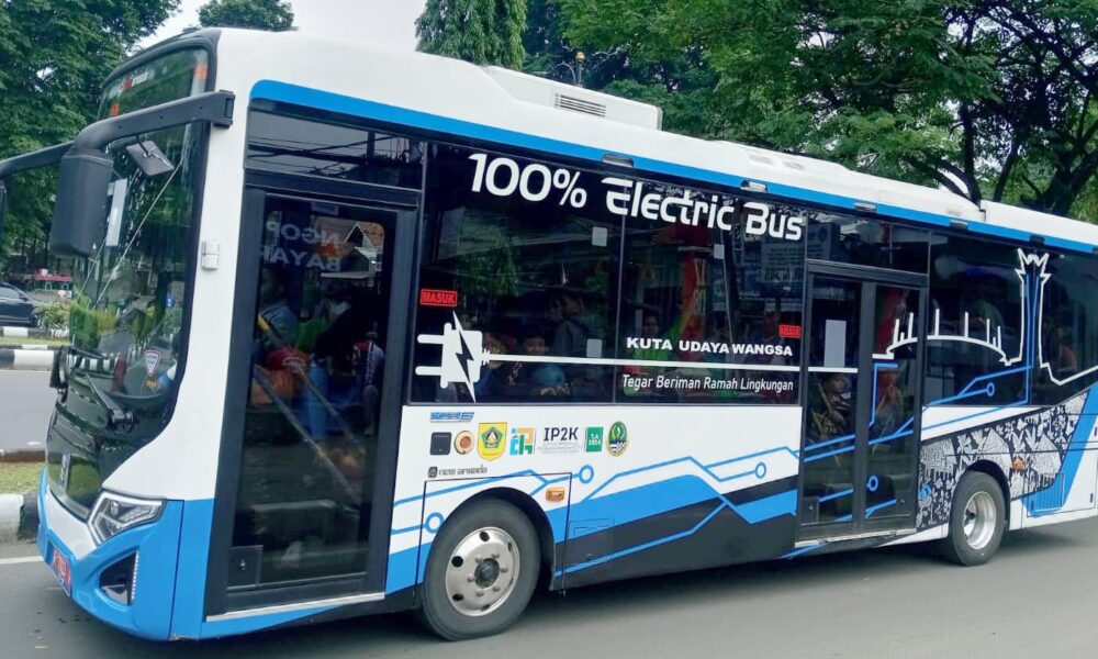 Bus Listrik Diuji Coba di Bogor, Ditargetkan Beroperasi saat Lebaran