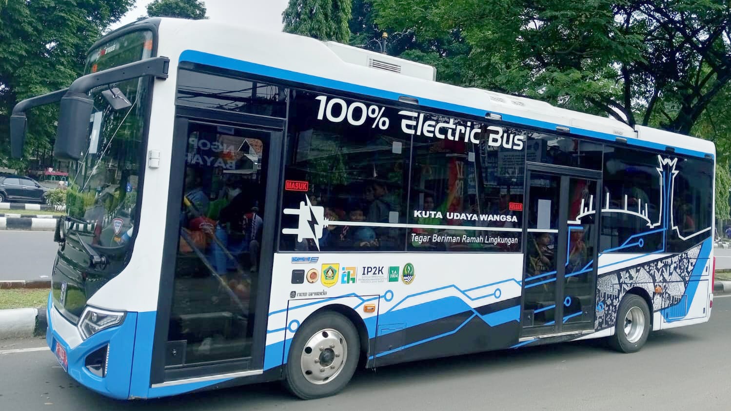 Bus Listrik Diuji Coba di Bogor, Ditargetkan Beroperasi saat Lebaran