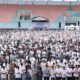 Puluhan Ribu Warga Salat Idulfitri Bersama Bupati Bogor di Stadion Pakansari