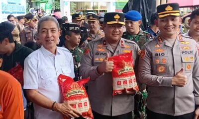 Wakapolda Jabar Tinjau Gerakan Pangan Murah Alun-Alun Kota Bogor