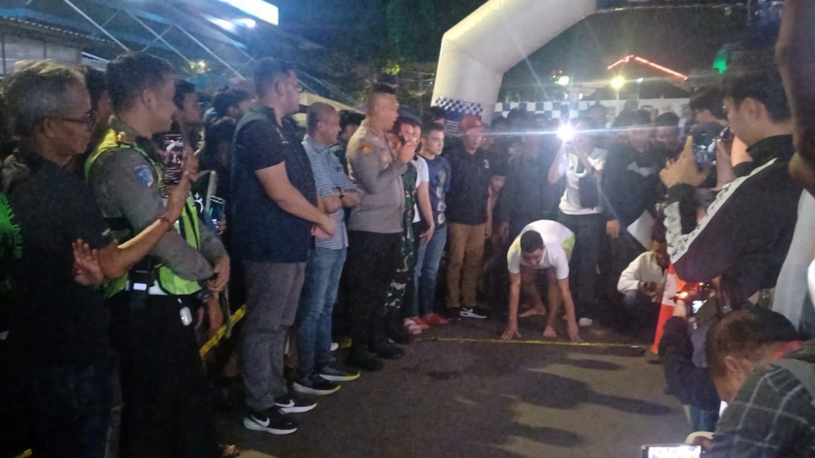 Balap Lari Malam Perdana di Kota Bogor Disambut Antusias Warga