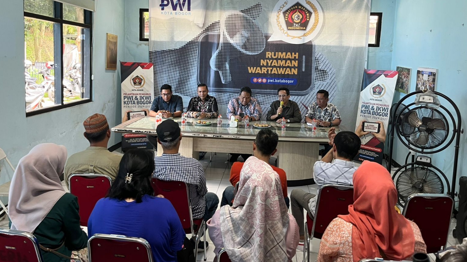 Halal Bihalal Bareng PWI, Tirta Pakuan Ungkap Strategi Hadapi Krisis Air