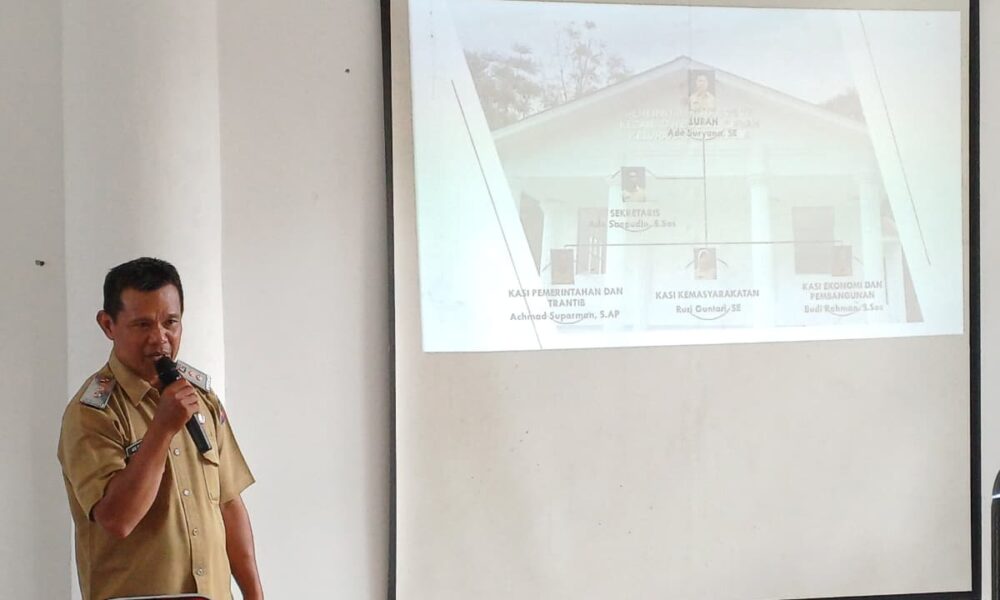 2 Bulan Menjabat, Lurah Ade Gercep Petakan Potensi di Ciwaringin