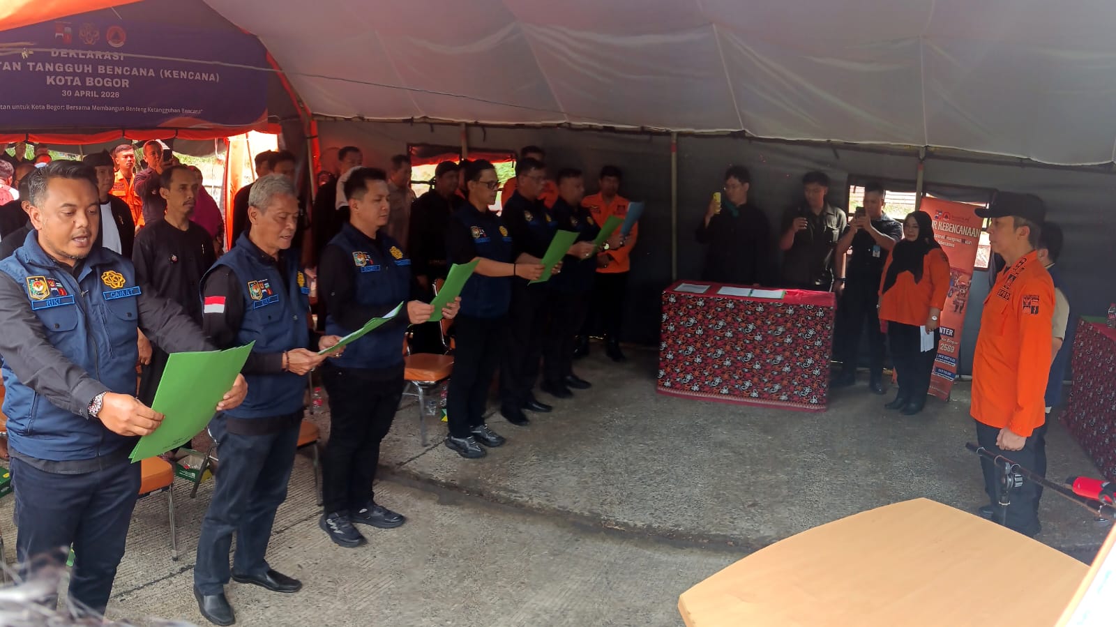 Antisipasi Cuaca Ekstrim, Kecamatan Tangguh Bencana Dideklarasikan