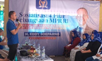 Eddy Soeparno Ajak Ibu-Ibu Kota Bogor Sebarkan Nilai 4 Pilar Kebangsaan 