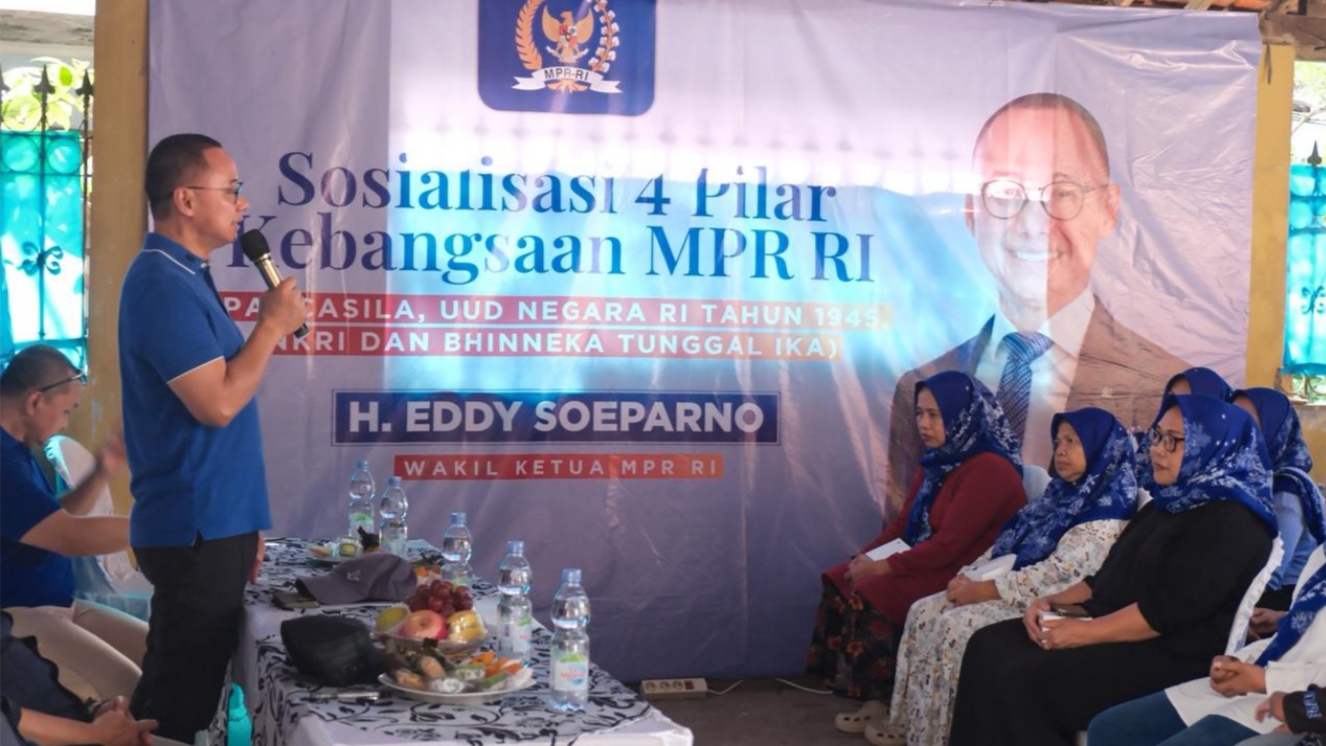 Eddy Soeparno Ajak Ibu-Ibu Kota Bogor Sebarkan Nilai 4 Pilar Kebangsaan 