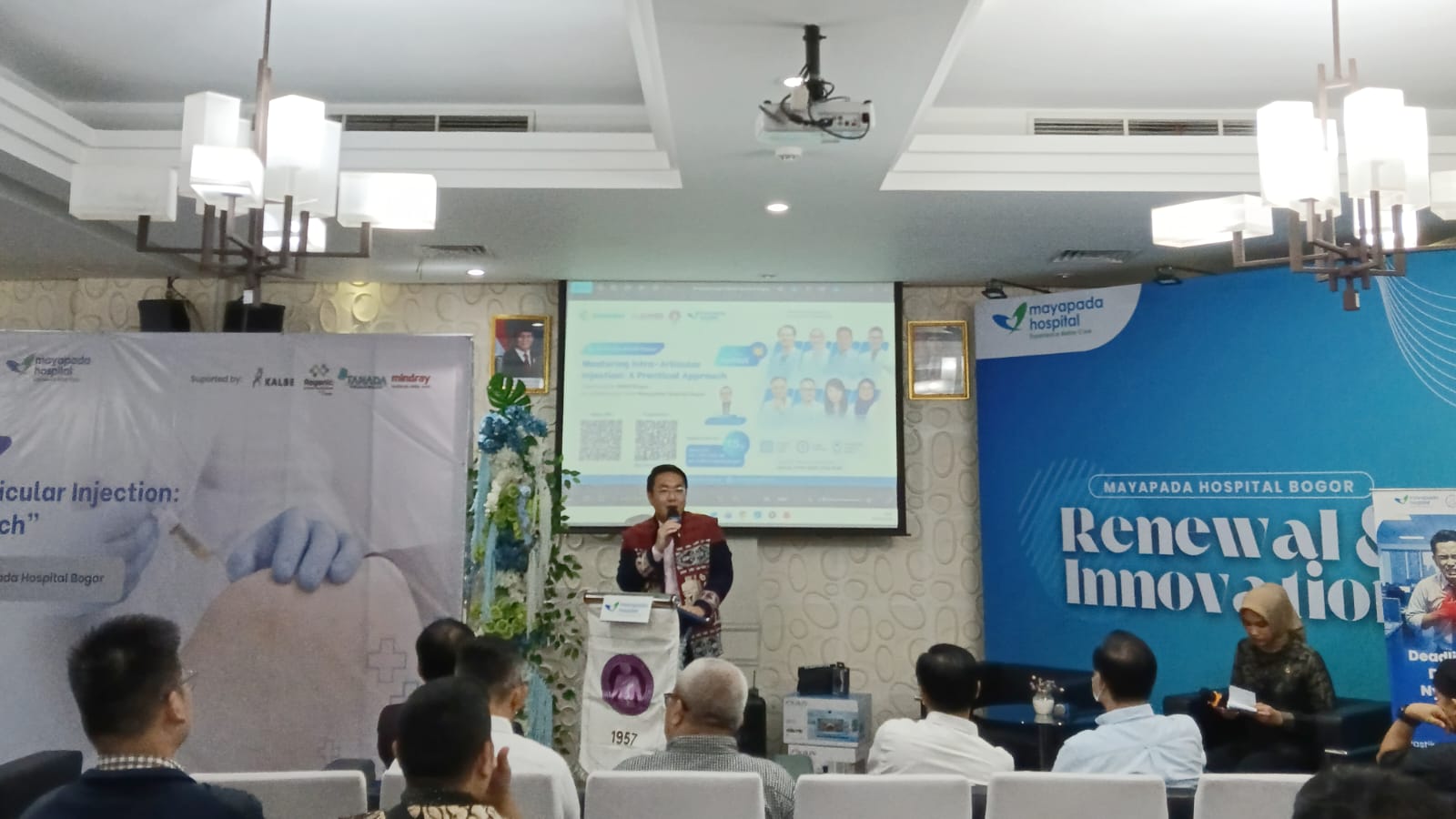 Mayapada Hospital Bogor Gandeng PAPDI Bogor Gelar Workshop Intra-Articular Injection