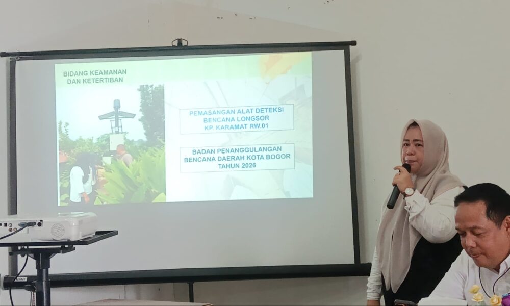 Panaragan Dilengkapi EWS untuk Deteksi Dini Banjir dan Longsor